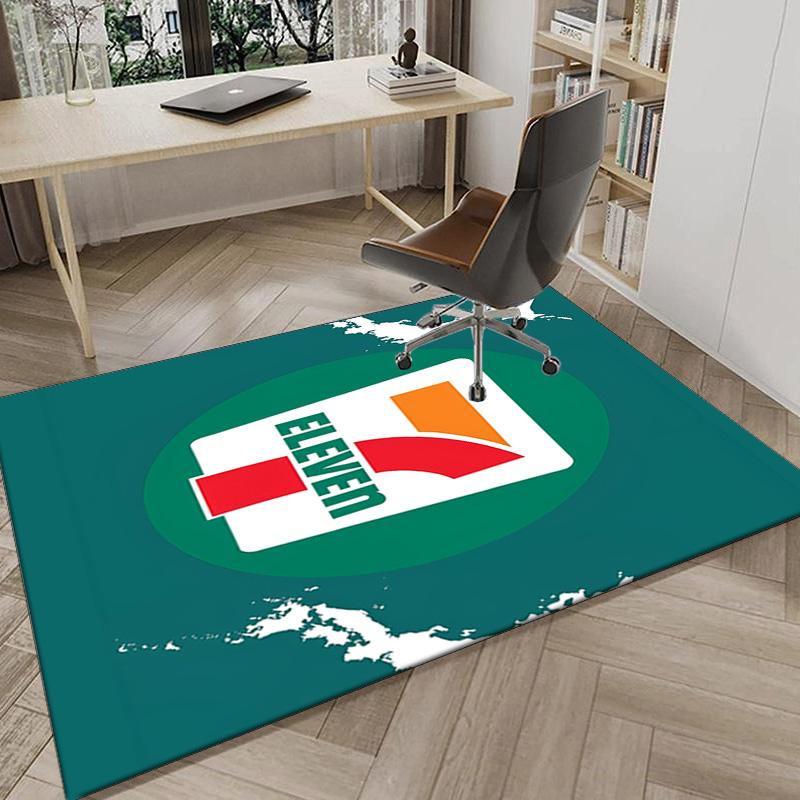 Seven eleven Area Rug Office rug, Chair Rug, Decor Carpet Livingroom bedroom Mat, Large Size Fan gifts Christmas gifts