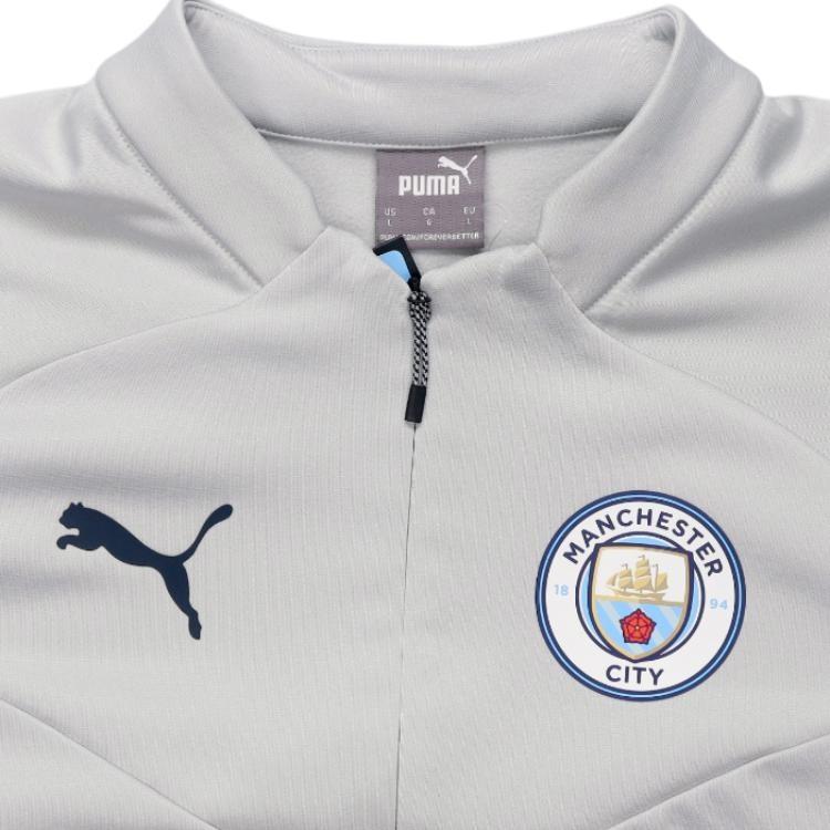 Puma Manchester City Fleece Lined Logo Print Thermal Comfortable Workout Clothing Men's 767756-14