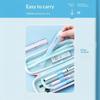1Pcs Multifunctional Folding Ruler, 4 Colors Available, Clear Scale, Portable For Geometry Drawing & Measuring At School Home