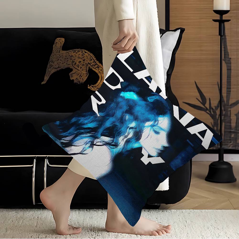 Singer L-Lana Del Rey Pillow Cushion Cover Pillowcase Living Room Sofa Home Decor