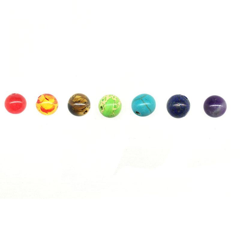 

DIY jewelry accessories loose beads, boxed set beads, 8mm, colorful bracelet with beads