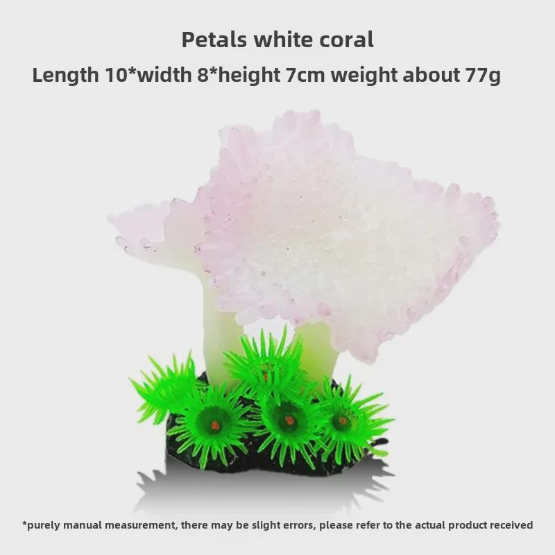 „Künstliche Korallenriff-Dekoration für Aquarien – Weichkorallenbaum für Fischbecken, Unterwasserlandschaften und Fisch-/Garnelenverstecke“