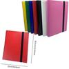 4 Pockets Trading Card Carrying Binder Card Collection Binder for Sports Cards Card Books Card Storage Case