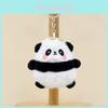 Adorable Plush Panda Keychain Soft Cute Bear Pendant Toy For Bags And Accessories