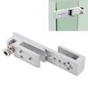 Metal Sliding Door Lock No-Drill Installation Glass Door Lock Shower Door Latch  Bathroom Hardware