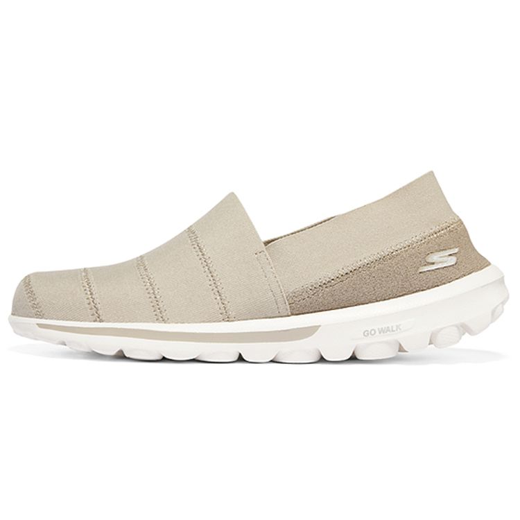 Кроссовки Skechers Go Walk Низкие Спортивные Женские Серый Коричневый 124463-TPE 38