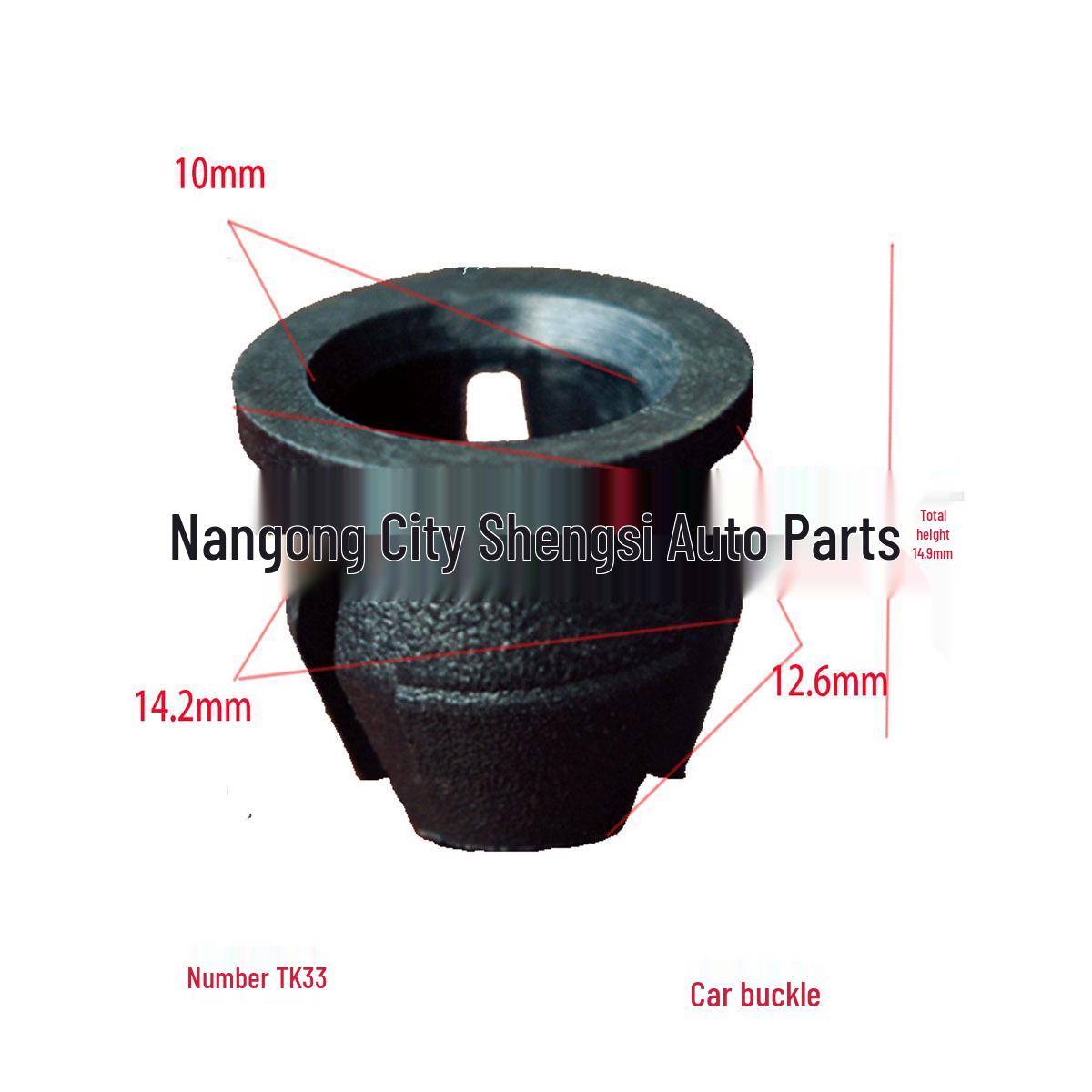 

Hyundai Interior Trim Accessories: Nylon Buckle, Seat Clip, Bumper Liner Screw 10000 pieces
