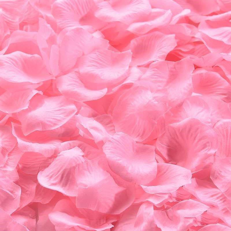 

1000 шт. Штучні пелюстки троянд, різнокольорові імітації шовкових пелюсток троянд для Дня святого Валентина, весільної вечірки, романтичної прикраси