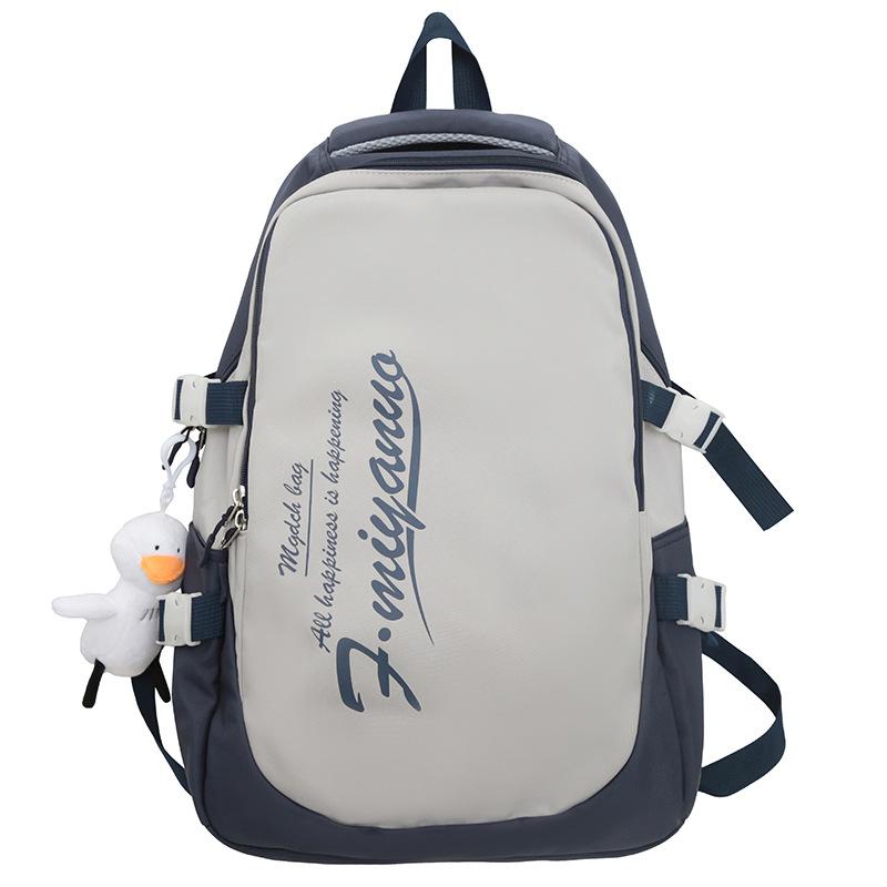 Rucksack für Männer Studenten Kontrastfarben für Mittelschülerinnen Mittelschüler Grundschüler Rucksack