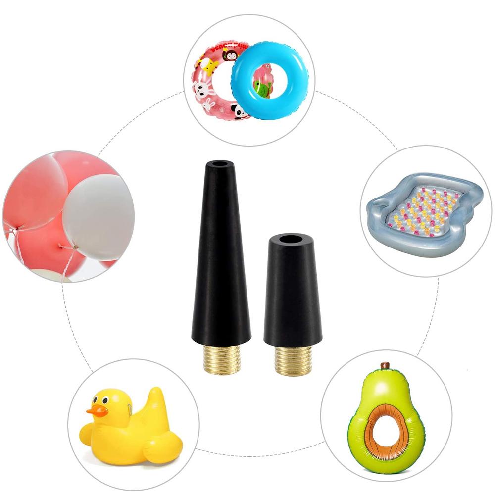 Tire Valve Adapter Ball Pump Needle Balloon Nozzle Inflation Kit for Xiaomi Air Pump and Other Compatible Electric Inflator Stem Caps1