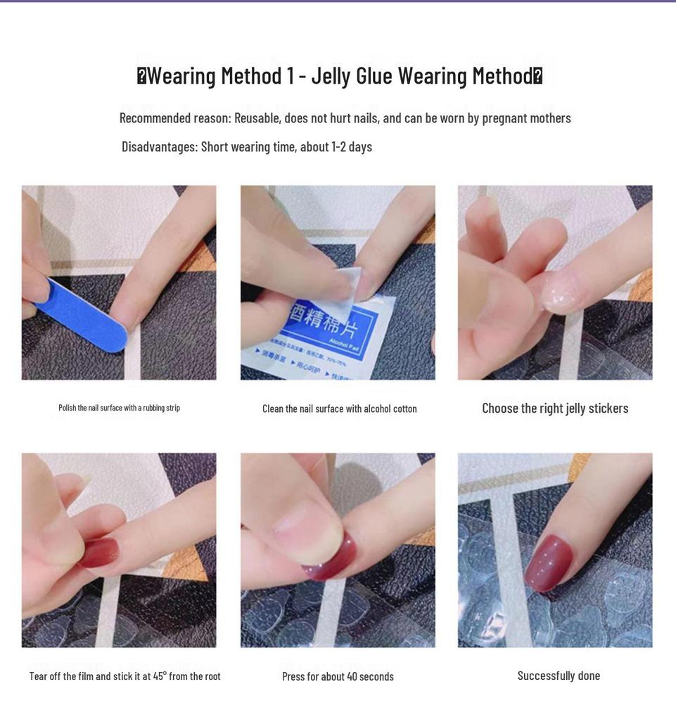 Handmade Gradient Green Bow Knot Press-On Nails - Fresh Spring/Summer Style