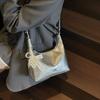 Premium Silver Pleated Handbag Small Bag Women's Summer New Fashion Versatile Chain Messenger Bag