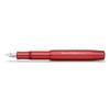 Kaweco AL Sport Fountain Pen, Medium Nib, Deep Red (ALFP-DR)