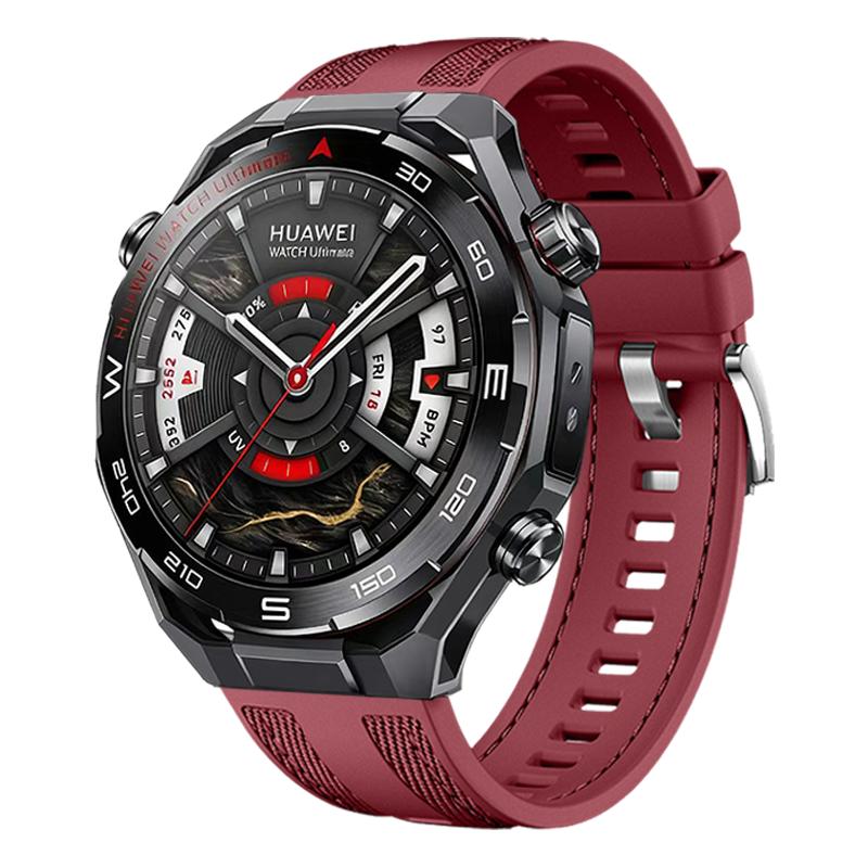 22mm Strap Suitable for Huawei Watch Ultimate 2 Soft and Durable Silicone Nylon Replacement Wristband for GT6 Pro GT5 46mm