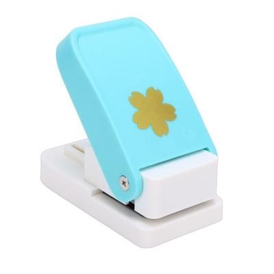   Hole Punch Compact Flower Shape Paper Puncher for Scrapbook Journal Decoration Card Making