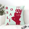 New Flamenco Singer R-Rosalia Music Lux 2 Pillow Case Cotton Linen Fabric Square Zipper Pillowcase Home Decorative Living Room