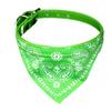 Sciarpa Bandana Collare Bandana Regolabile per Cane Cucciolo Gatto Bandana Triangolare Stampa PU Carino