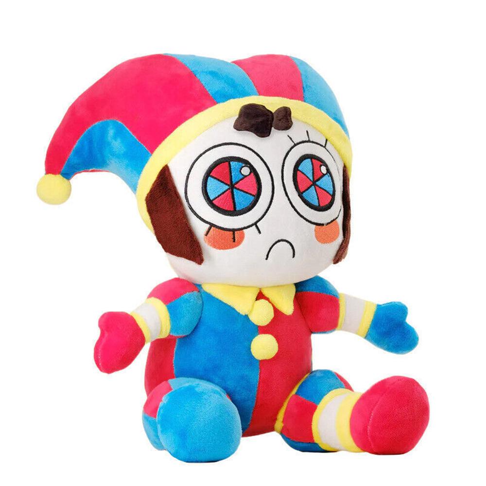 2 stk Digital Circus Plush Cute the Clown and the Rabbit Animal Doll for Kids