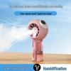 Creative Cartoon Nano Spray Fan: Portable, Hydrating, USB-Charging, Cute Mini Neck Fan for Summer