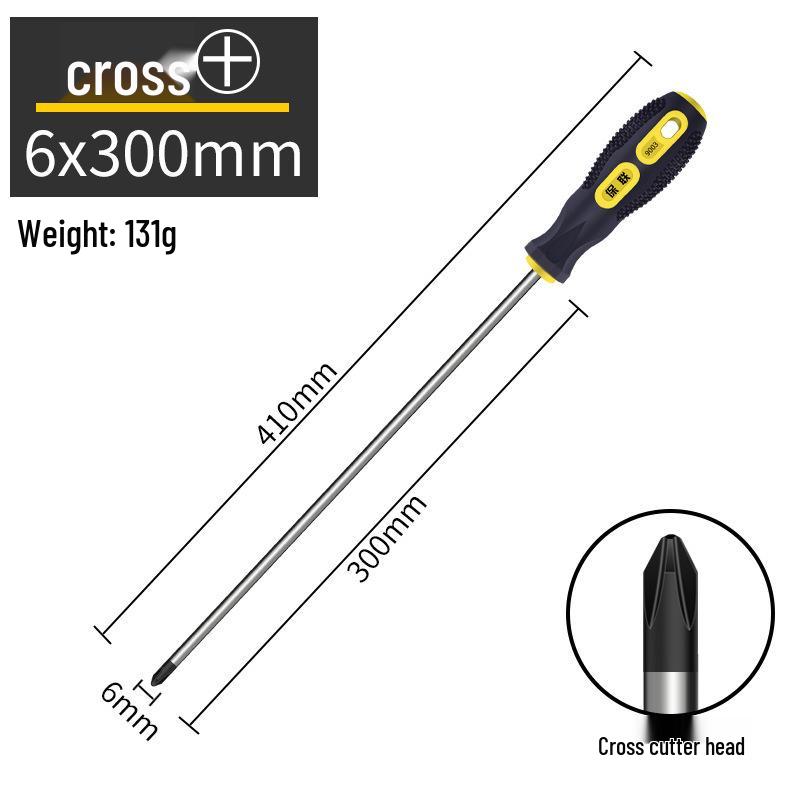 Conjunto de Chaves de Fenda Magnéticas de Grau Industrial - Phillips e Fenda