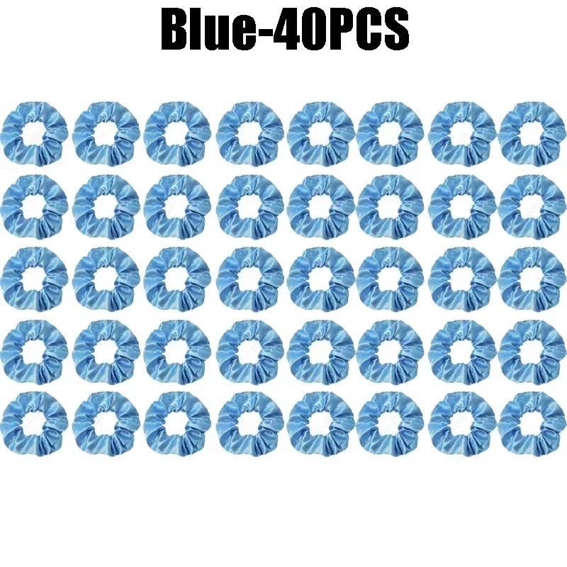 LED Luminous Scrunchies Hairband Ponytail Holder Headwear Elastic Satin Hair Bands Girl Hair Accessories for Party