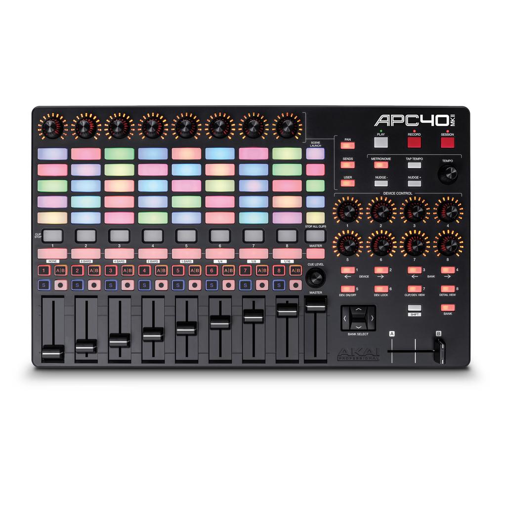Akai Professional USB MIDI Controller APC 40 MKII with Ableton Live Lite