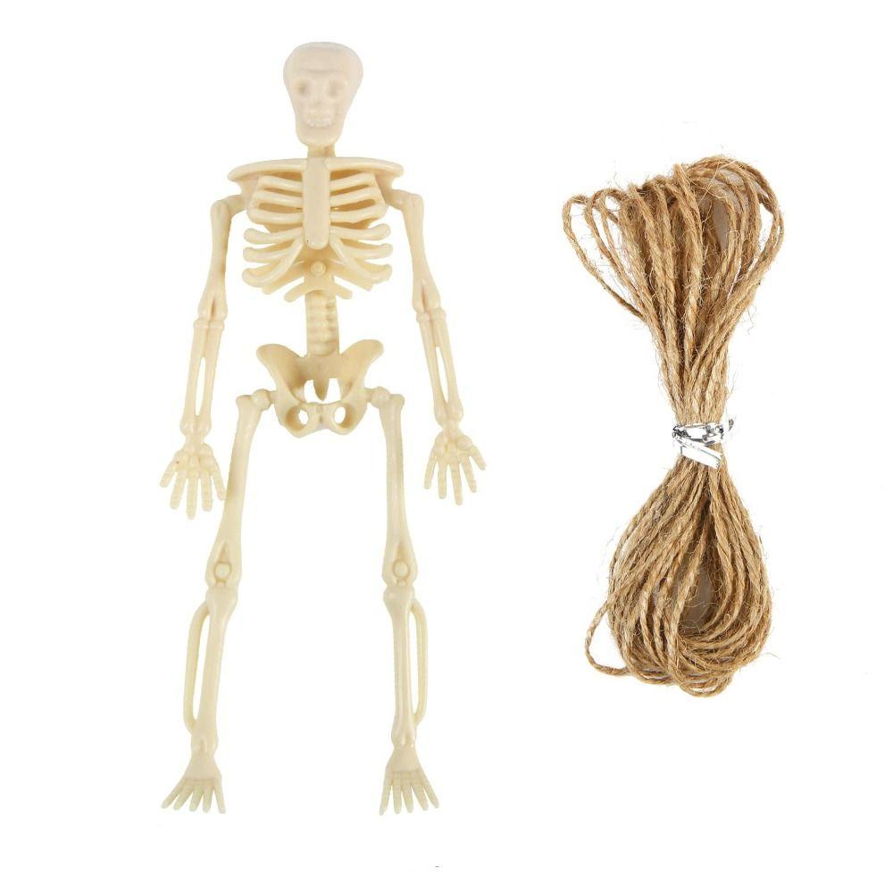 Craft Haunted House Mini Skeleton Figurines Decoration Props Small Skeletons  Outdoor Ornaments