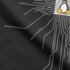 Pinguin PC Nerd Core CPU Linux T-Shirts Männer Computer System Lustige Reine Baumwolle T-Shirt Crewneck Kurzarm T-Shirts Kleidung T-Shirts männer