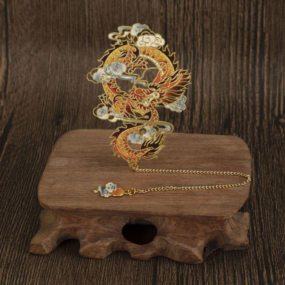 Für Lehrer Buchhalter Metall Lesezeichen Chinesischer Stil Lesezeichen Retro Buchclip Hohl Lesezeichen