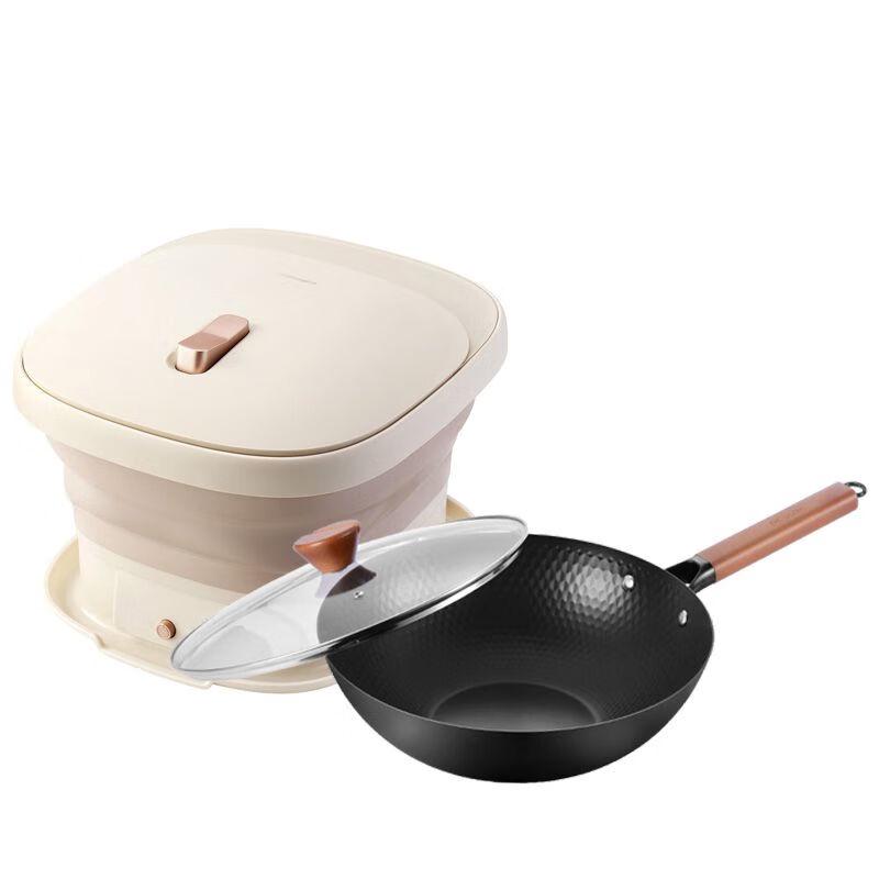 Deselam Dragon Scale PFOA-Free Non-Stick Wok, 32cm