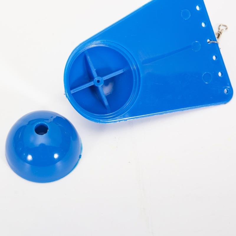 Blue Plastic Shell Diving Board Boat Fishing Deep Sea Fishing Round Belly Sea Trawling Diving Board Wholesale