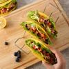 W-Shaped 304 Stainless Steel Taco, Corn Tortilla, and Pancake Holder Rack