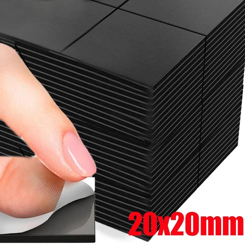 

100/20PCS Square Round Self Adhesive Magnets Magnetic Dots Sheets for Refrigerator Office Whiteboard Flexible Magnet Sheet Craft 20PCS