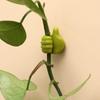 1PC Adhesive Storage Organizer Rack Sticky Hook Thumbs Up Shape Punch-Free Wall Hook Clip Holder