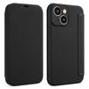 For iPhone 15 Card Holder Kickstand Liquid Silicone Bump Proof Protective Case Skin-touch Phone Cover