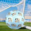 Paw Prints And Bluey Friends Size 5 Soccer Ball, Suitable for Training and Matches, High-Elasticity, Wear-Resistant Material Gift for Fan