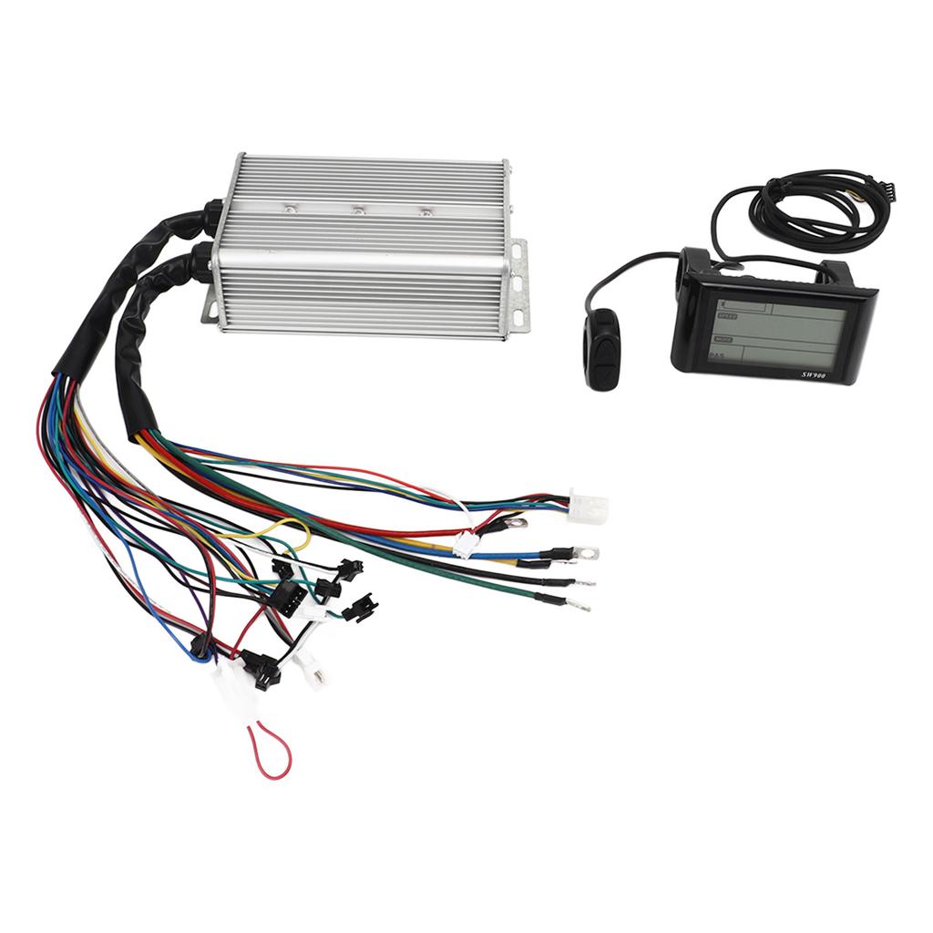 48V 60V 1500W Controller LCD Display Professional Bike Brushless Motor Controller Kit for Electric Bicycle Scooter