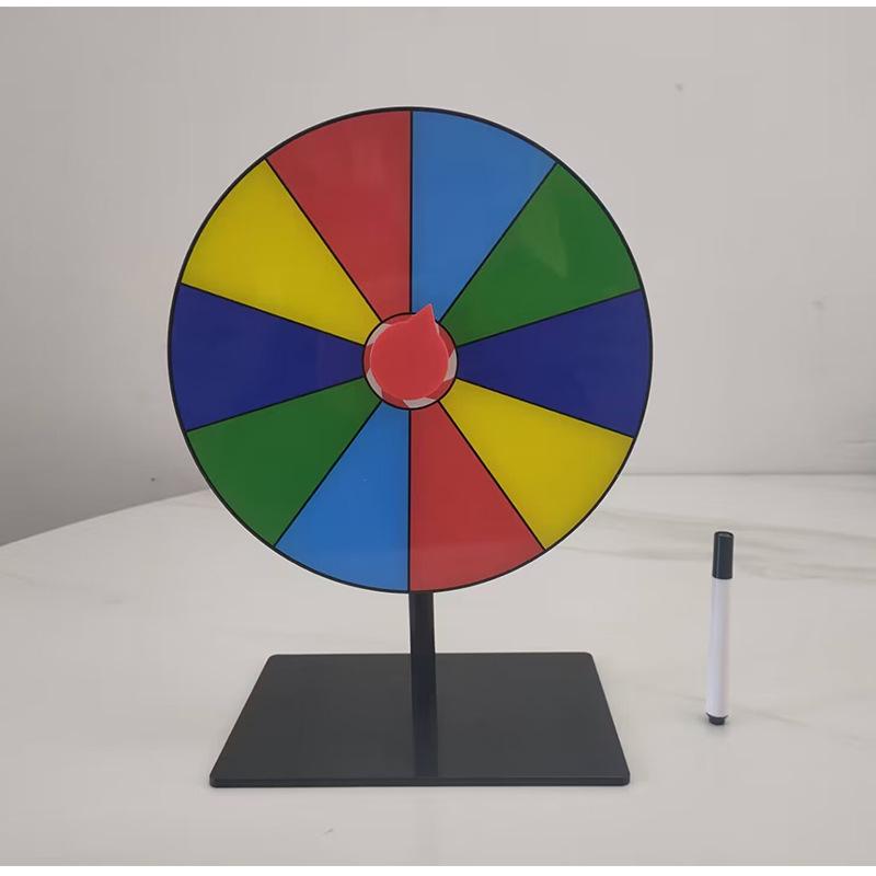Lucky Draw Erasable Turntable Game Stand