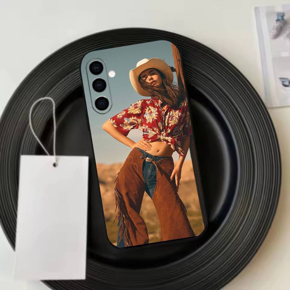 Fashion Retro Western Cowboy  Phone Case For Samsung Galaxy A73,A72,A71,A70,A53,A52,A51,Soft Silicone Black Cover