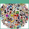 Anime Dragon Ball Stickers With Vibrant Super Saiyan Goku Decals For Laptops**
