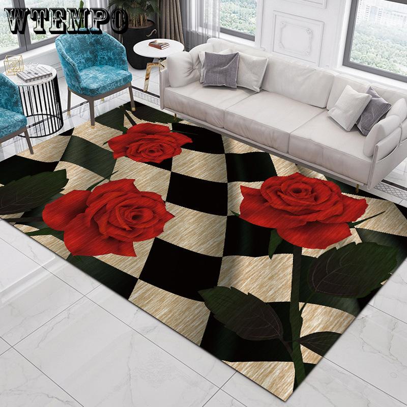 Nordic Ethnic Style Carpet Bedroom Sofa Coffee Table Tatami Home Living Room Carpet Floor Mat