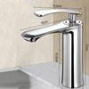 Chrome Black Bathroom Sink Faucet Brass Modern Mixer Hot Cold Water Tap Waterfall Deck Mounted Vessel Sink Faucet
