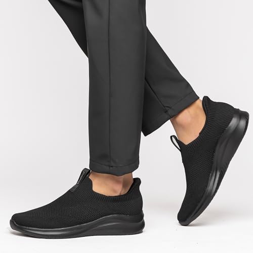 Foxsense Sneaker [Einfach im Stehen anzuziehen, freihändig, von Physiotherapeuten empfohlen] Herren- und Damengehschuhe, Sport-Slip-Ons, Ru