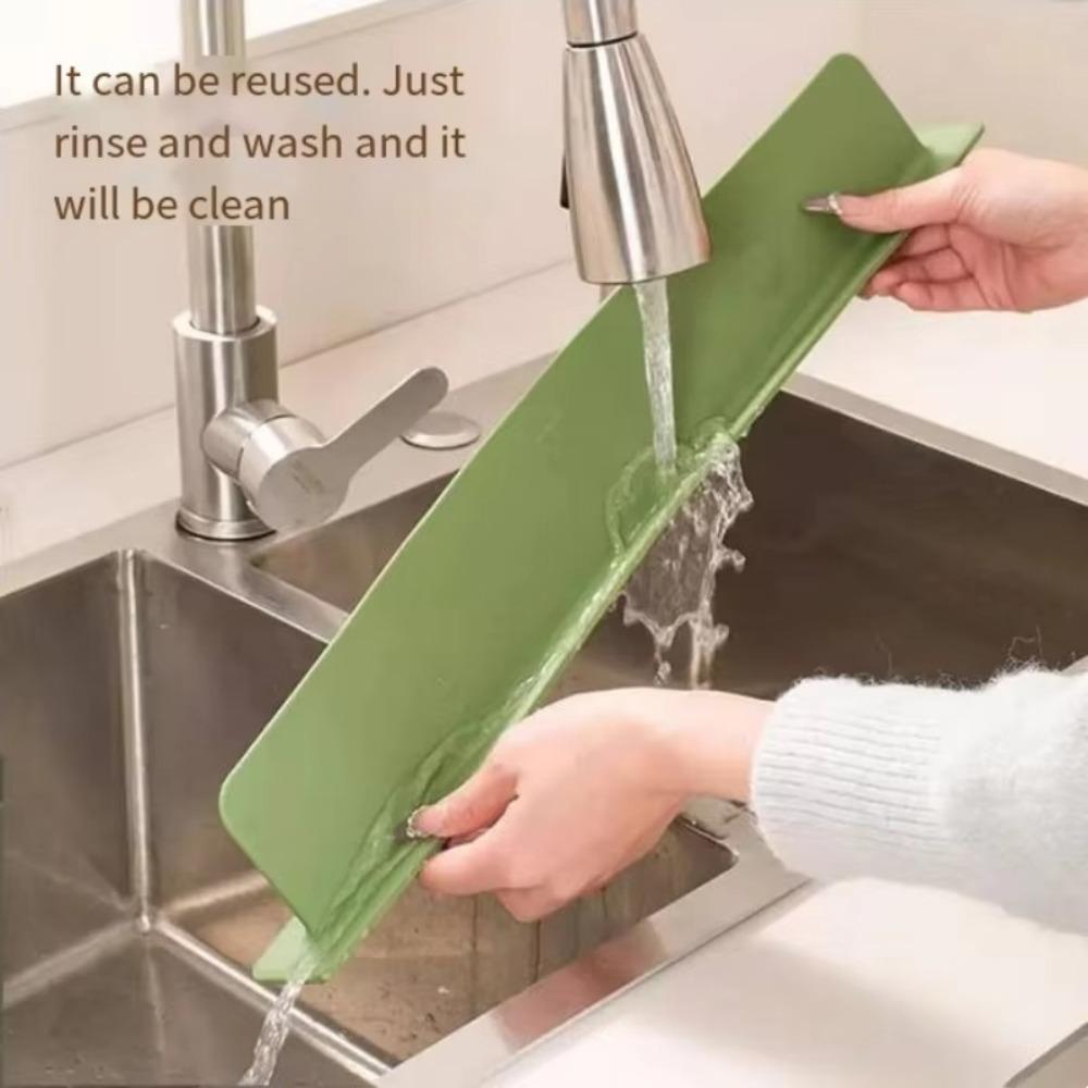 1/2pcs with Suction Cup Pool Sink Baffle Splash Guard Oil-Proof Waterproof Screen  Kitchen Gadget
