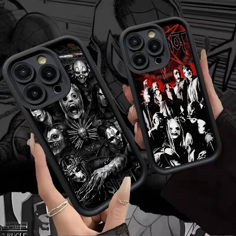 Band Cool-S-SlipknotS-S Phone Case For IPhone 17 16 15 14 13 12 11 Pro Max Mini Plus Soft TPU Back Cover