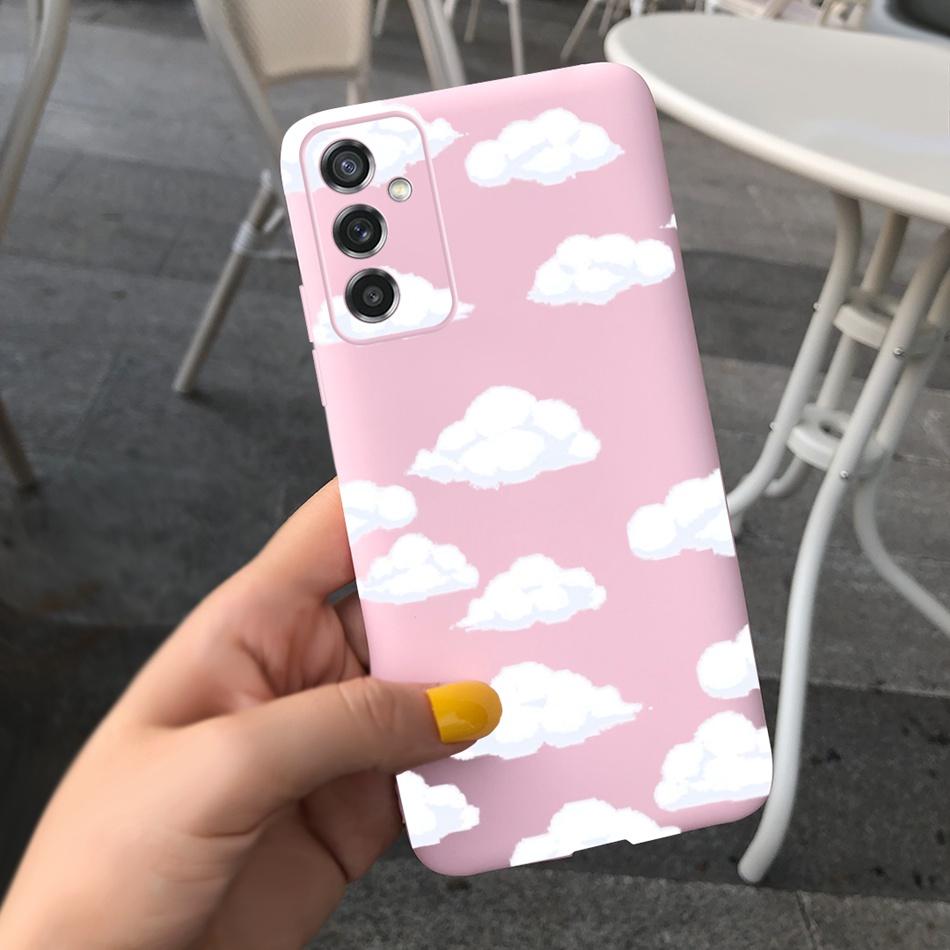 For Samsung Galaxy M52 Case For Samsung Galaxy M52 A52S 5G M 52 A 52S Cover Coque Liquid Silicone Back Case For Samsung M52