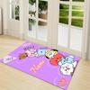 Custom Name Unicorn Fantasy Adventure Carpet Rug Customizable Soft Washable Anti-Slip Home Living Room Sofa Mats Personalized Rug. 0909180