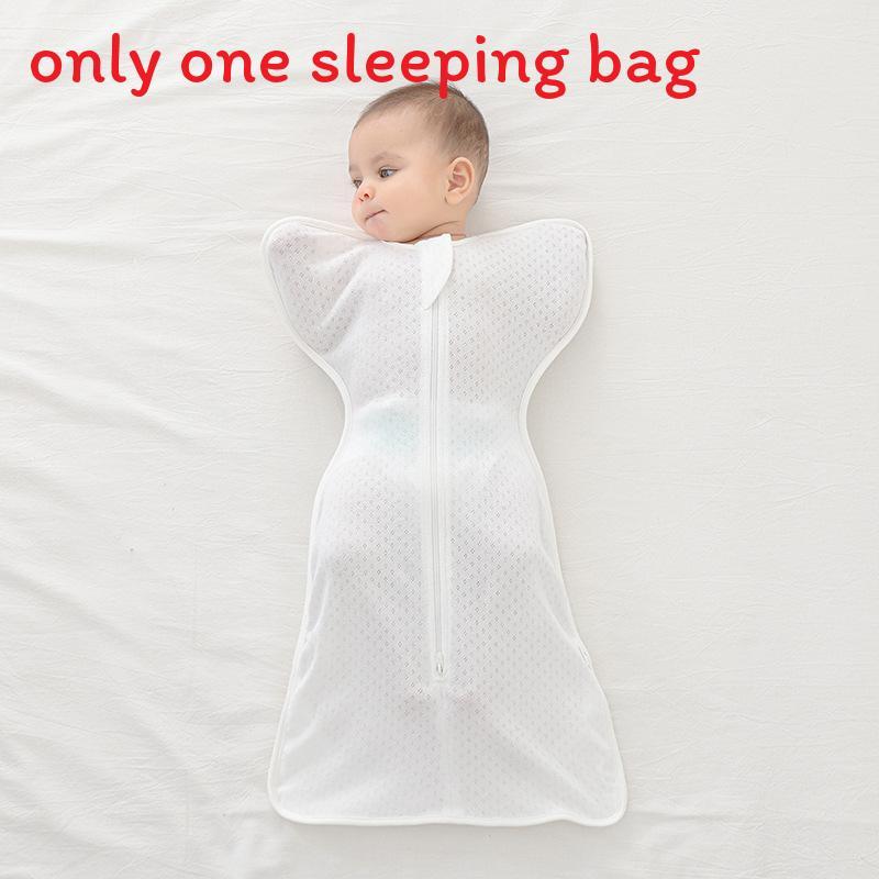 Baby Swaddle Sleep Sack With Breathable Mesh For Newborns And Infants