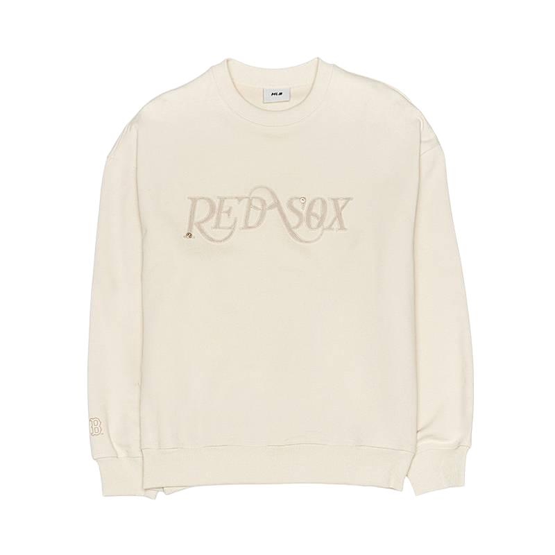 MLB Boston Red Sox FW25 Sweatshirt Unisex 3AMTV0354-43CRS XS