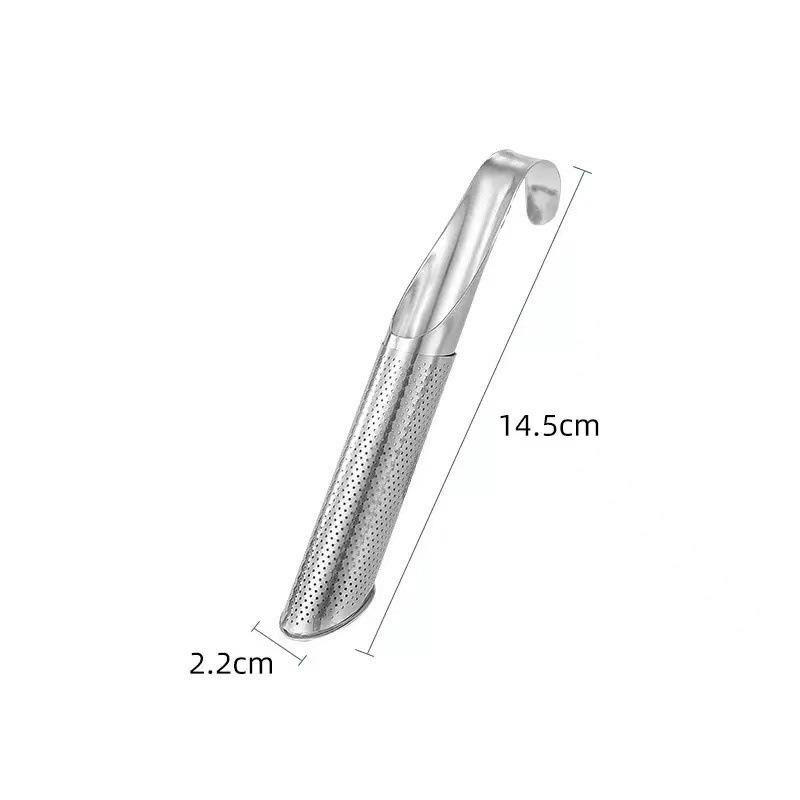 304 Stainless Steel British Style Tea Infuser - Creative Leaf Strainer Filter Tube Stick Ball Diffuser for Loose Leaf Tea